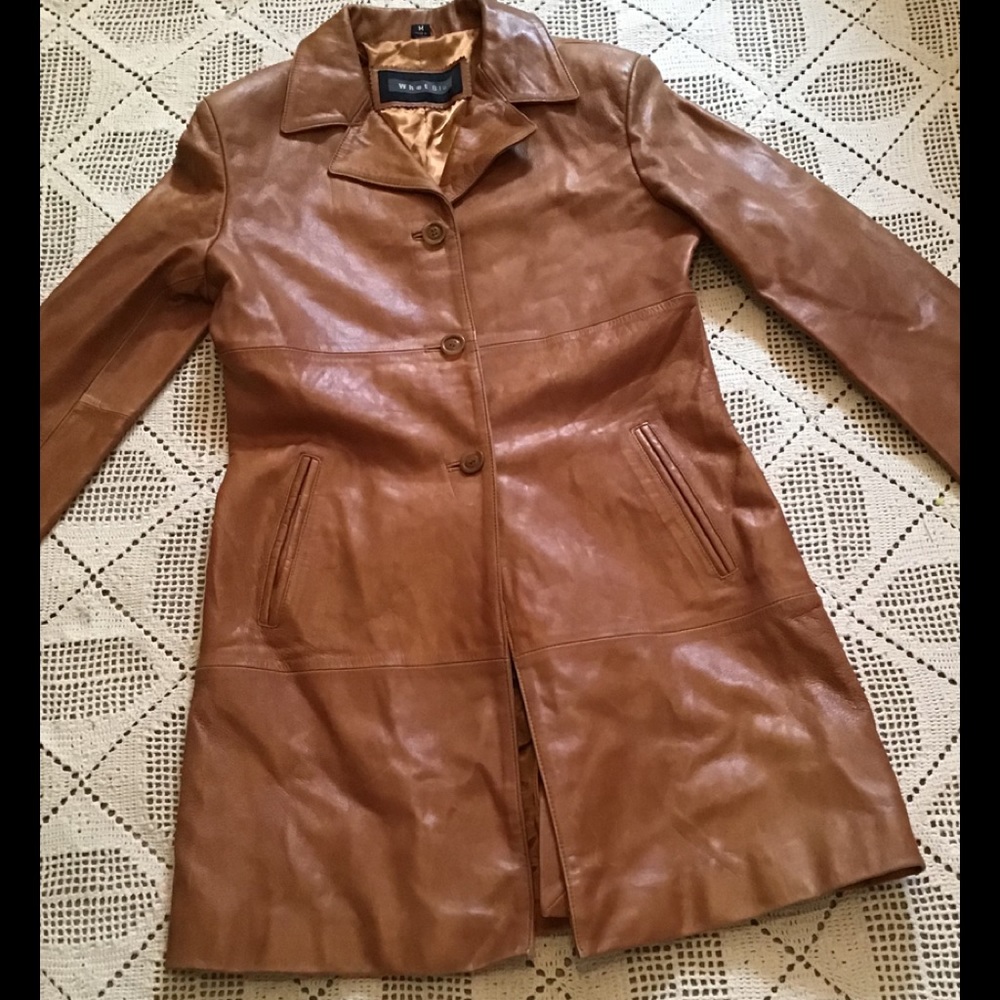Whet Blu leather coat
